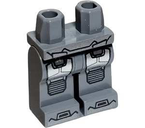 LEGO Gris pierre foncé War Machine Jambes (3815 / 14622)
