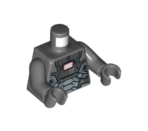 LEGO Dark Stone Gray War Machine Torso (973 / 76382)