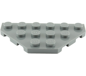 LEGO Dunkles Steingrau Keil Platte 3 x 6 mit 45º Ecken (2419 / 43127)