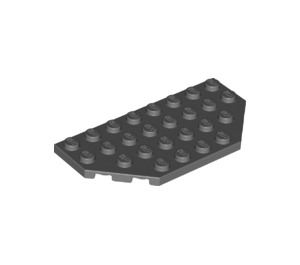 LEGO Dunkles Steingrau Keil Platte 4 x 8 mit Ecken (68297)