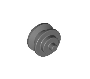 LEGO Dark Stone Gray Wheel Centre with Stub Axles (3464 / 47854)
