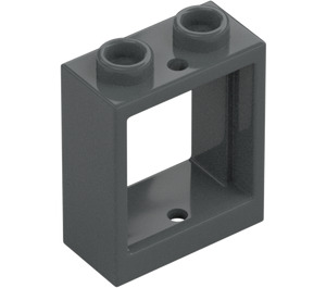 LEGO Dark Stone Gray Window Frame 1 x 2 x 2 (60592 / 79128)