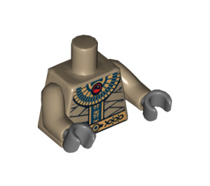 LEGO Dunkel Beige Amset-Ra Torso (76382 / 88585)
