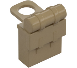 LEGO Dark Tan Backpack with Roll (2524)