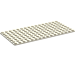 LEGO Donker Zandbruin Grondplaat 8 x 16 (3865)