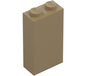 LEGO Tmavě žlutohnědá Kostka 1 x 2 x 3 (22886)