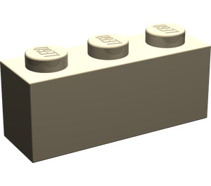 LEGO Dunkel Beige Backstein 1 x 3 (3622 / 45505)