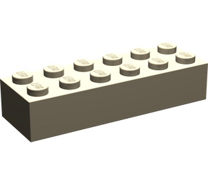 LEGO Dunkel Beige Backstein 2 x 6 (2456 / 44237)