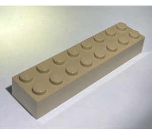 LEGO Dark Tan Brick 2 x 8 (3007 / 93888)