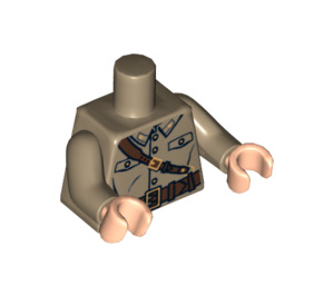 LEGO Dunkles Beige Colonel Dovchenko Torso (973 / 76382)