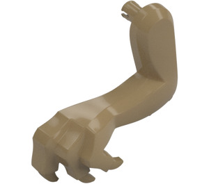 LEGO Mörk Gulbrun Dinosaurie Vänster Arm