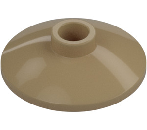 LEGO Tumma beige Dish 2 x 2 (4740 / 30063)