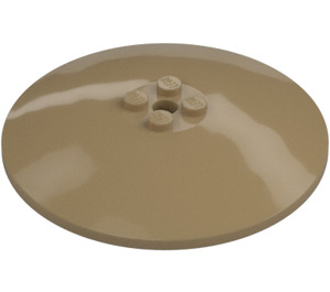 LEGO Tan Foncé Dish 8 x 8 (3961 / 18859)