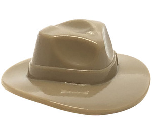 LEGO Beige scuro Fedora Cappello (61506 / 88410)