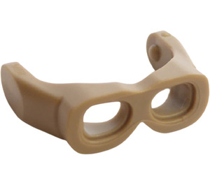 LEGO Dark Tan Goggles  (28970 / 30170)