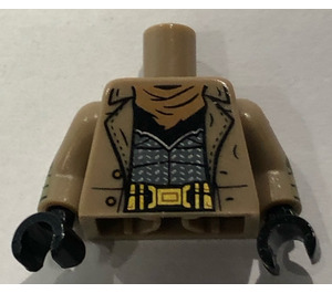 LEGO Tmavě žlutohnědá Knightmare Batman Trup (973)