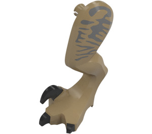 LEGO Dark Tan Left Animal Leg (103581)