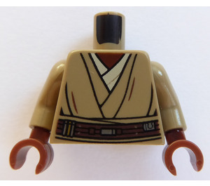 LEGO Dark Tan Mace Windu Torso (973 / 76382)