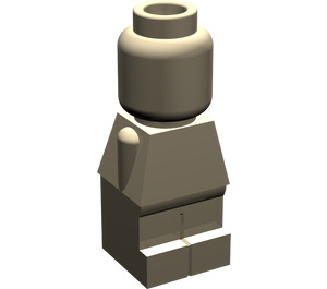LEGO Donker Zandbruin Microfig (85863)