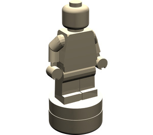 LEGO Tan foncé Minifig Statuette (53017 / 90398)
