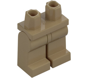 LEGO Dunkel Beige Minifigur Hüften und Beine (73200 / 88584)