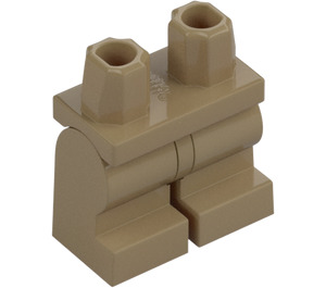 LEGO Beige scuro Minifigure Medium Gambe (37364 / 107007)