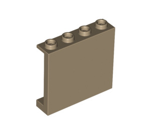 LEGO Dark Tan Panel 1 x 4 x 3 with Side Supports, Hollow Studs (35323 / 60581)