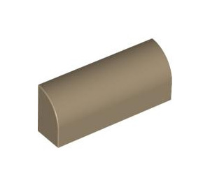 LEGO Dark Tan Slope 1 x 4 Curved (6191 / 10314)