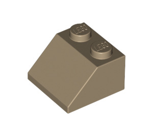 LEGO Donker Zandbruin Helling 2 x 2 (45°) (3039 / 6227)