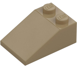 LEGO Dark Tan Slope 2 x 3 (25°) with Rough Surface (3298)