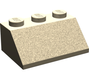 LEGO Tan foncé Pente 2 x 3 (45°) (3038)