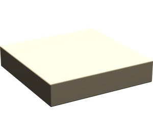 LEGO Dark Tan Tile 2 x 2 without Groove