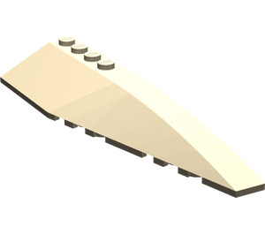 LEGO Dark Tan Wedge 12 x 3 x 1 Double Rounded Right (42060 / 45173)