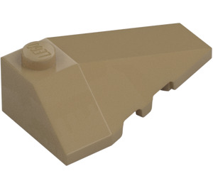 LEGO Dark Tan Wedge 2 x 4 Triple Right (43711)