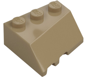 LEGO Dunkel Beige Keil 3 x 3 Rechts (48165)