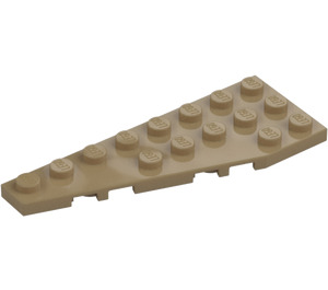 LEGO Dark Tan Wedge Plate 3 x 8 Wing Left (50305)