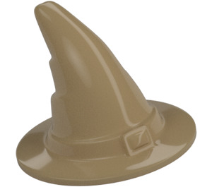 LEGO Dark Tan Wizard Hat with Smooth Surface (6131)