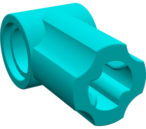 LEGO Donker Turquoise Angle Connector #1 (32013 / 42127)