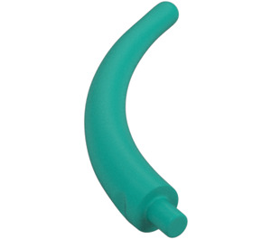 LEGO Dark Turquoise Animal Tail End Section (40379)