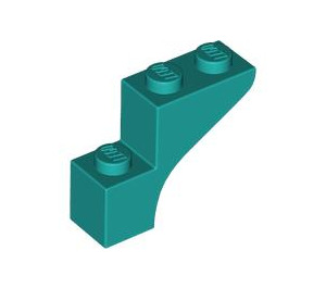 LEGO Dark Turquoise Arch 1 x 3 x 2 (88292)