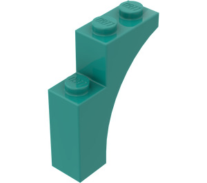 LEGO Dark Turquoise Arch 1 x 3 x 3 (13965)
