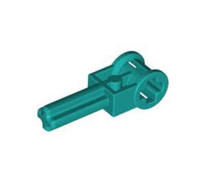 LEGO Dark Turquoise Axle 1.5 with Perpendicular Axle Connector (6553)