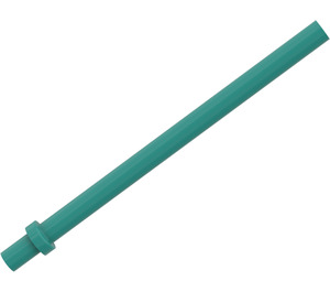 LEGO Donker Turquoise Staaf 6.6 met dunne stopring (4095)