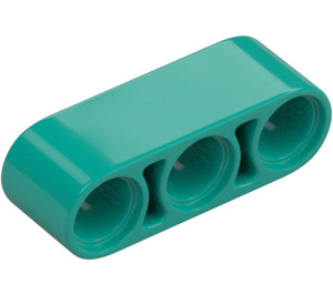 LEGO Donker turquoise Balk 3 (32523 / 41482)