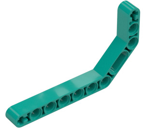 LEGO Dark Turquoise Beam 3 x 3.8 x 7 Bent 45 Double (32009 / 41486)