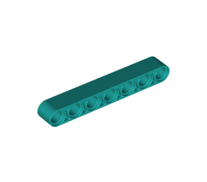 LEGO Donker Turquoise Balk 7 (32524)
