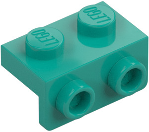 LEGO Donker turquoise Beugel 1 x 2 - 1 x 2 (99781)