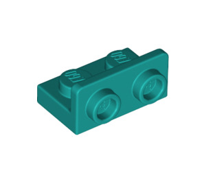 LEGO Turquoise foncé Support 1 x 2 avec 1 x 2 En haut (99780)