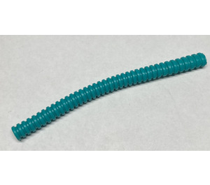 LEGO Donker turquoise Gegolfd Slang 10.4 cm (13 Noppen) (23395 / 57711)