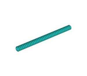 LEGO Donker Turquoise Corrugated Slang 9.6 cm (12 Studs) (41356 / 100896)